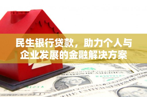 静海民生银行贷款，助力个人与企业发展的金融解决方案