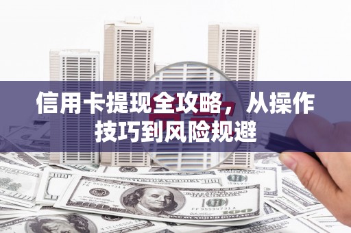 静海信用卡提现全攻略，从操作技巧到风险规避
