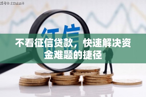 静海不看征信贷款，快速解决资金难题的捷径