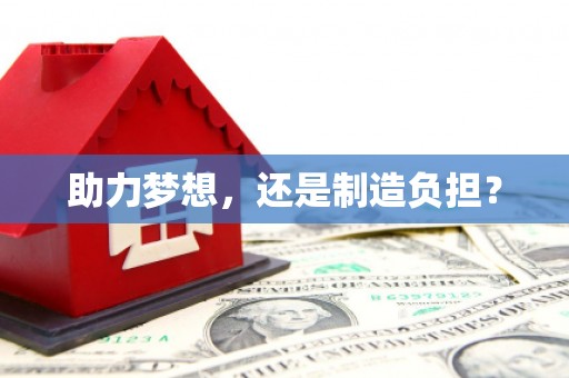 静海助力梦想，还是制造负担？