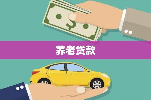 静海养老贷款