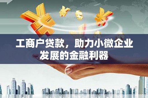 静海工商户贷款，助力小微企业发展的金融利器