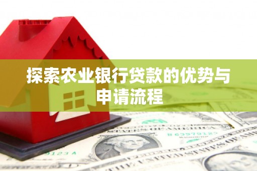 静海探索农业银行贷款的优势与申请流程