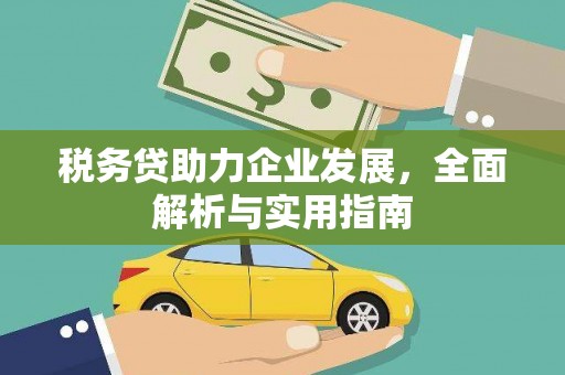 静海税务贷助力企业发展，全面解析与实用指南
