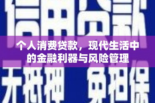 静海个人消费贷款，现代生活中的金融利器与风险管理