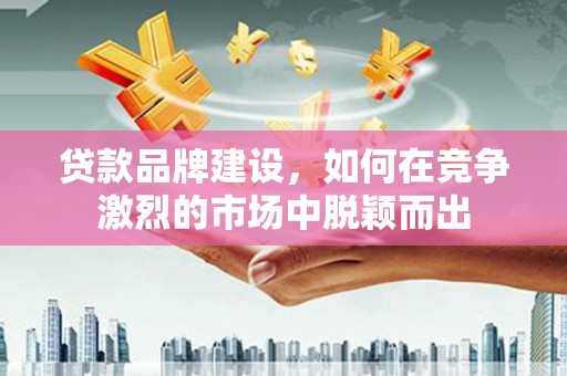 静海贷款品牌建设，如何在竞争激烈的市场中脱颖而出