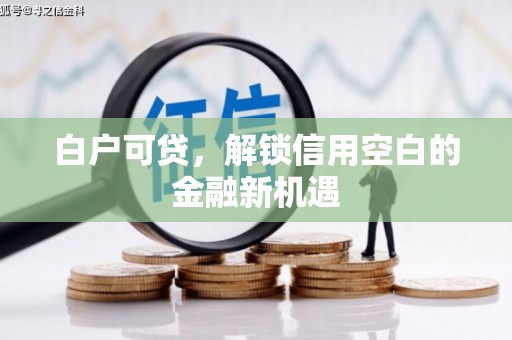 静海白户可贷，解锁信用空白的金融新机遇