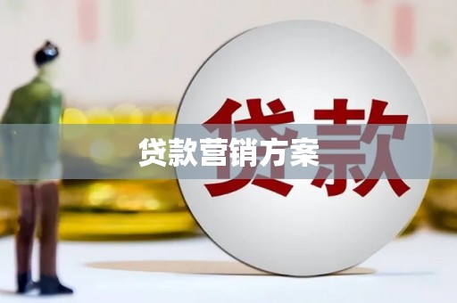 静海贷款营销方案