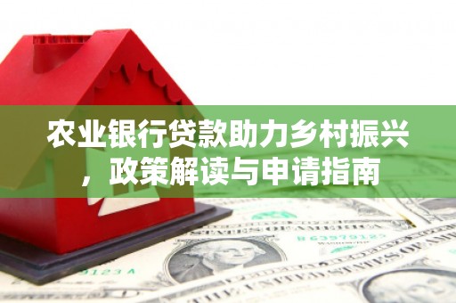 静海农业银行贷款助力乡村振兴，政策解读与申请指南