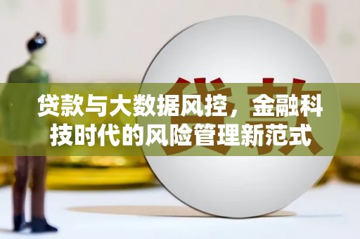 静海贷款与大数据风控，金融科技时代的风险管理新范式