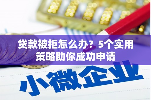 静海贷款被拒怎么办？5个实用策略助你成功申请