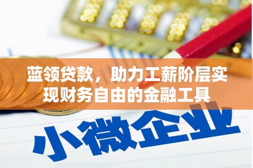 静海蓝领贷款，助力工薪阶层实现财务自由的金融工具