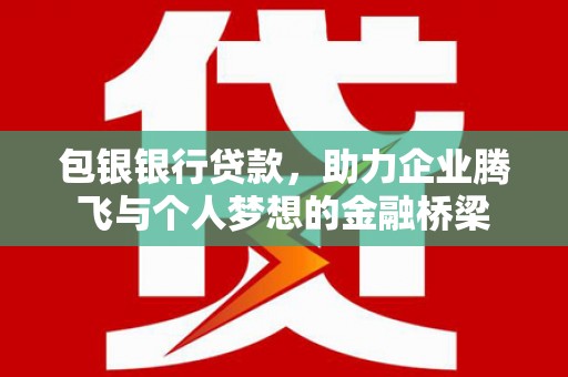静海包银银行贷款，助力企业腾飞与个人梦想的金融桥梁