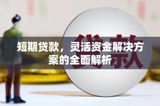 静海短期贷款，灵活资金解决方案的全面解析