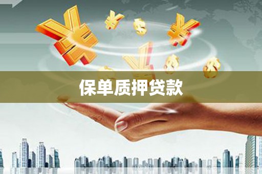 静海保单质押贷款