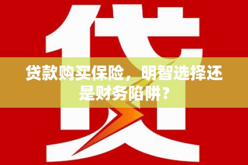 静海贷款购买保险，明智选择还是财务陷阱？