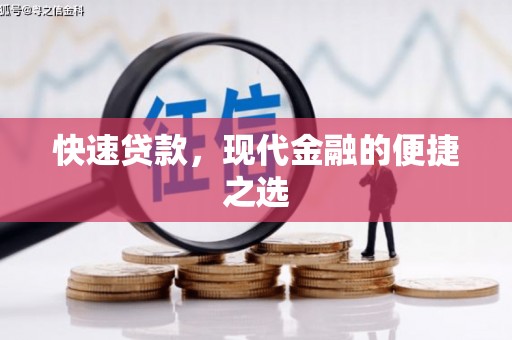 静海快速贷款，现代金融的便捷之选