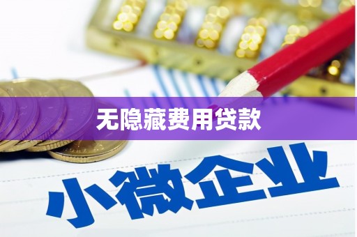 静海无隐藏费用贷款