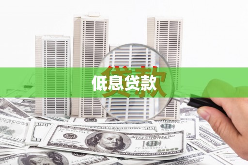静海低息贷款