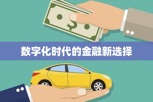静海数字化时代的金融新选择